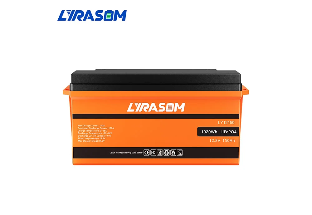 24V 150Ah LiFePO4 Battery, 24 Volts Lithium Ion Battery